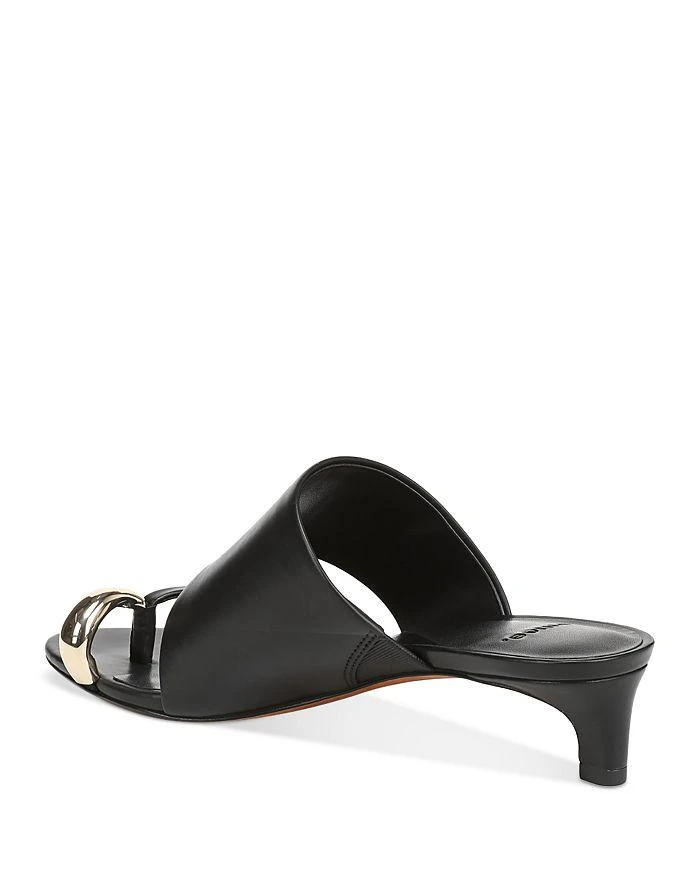 Vince Women's Suzie Almond Toe Kitten Heel Sandals 5