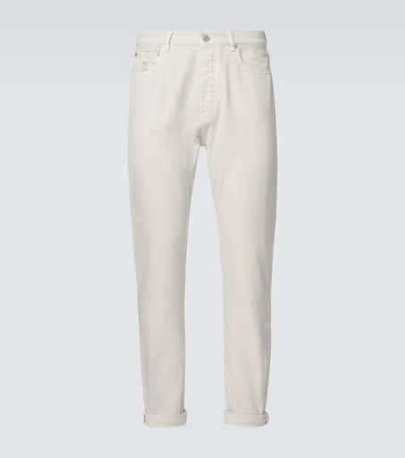 Brunello Cucinelli High-rise straight jeans 1