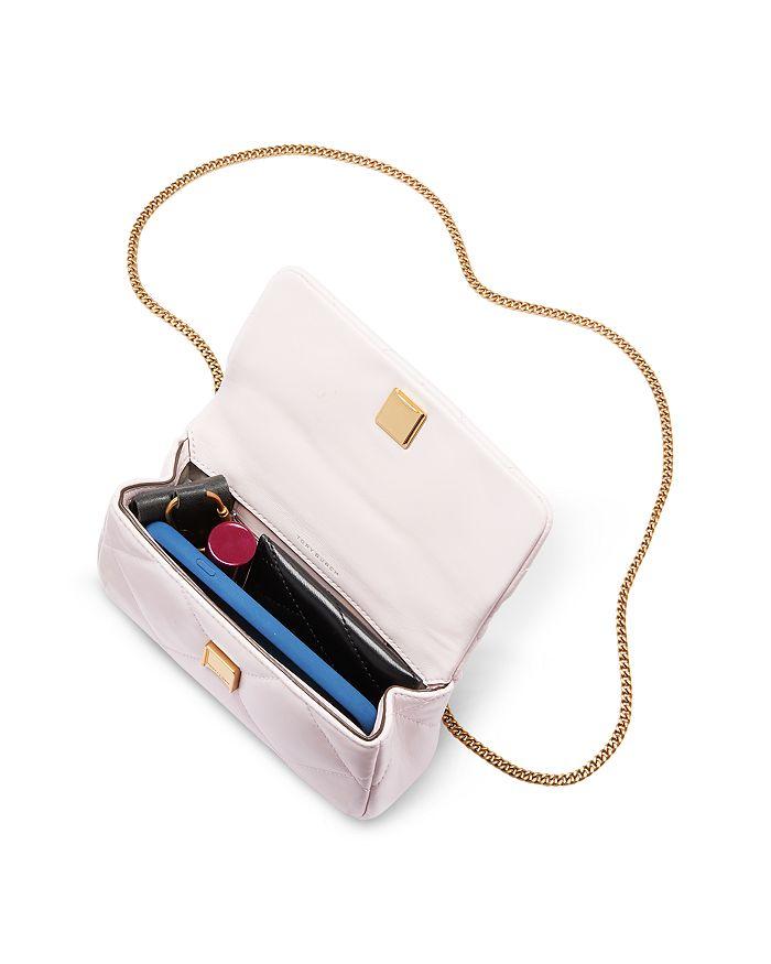 Tory Burch Mini Kira Diamond Quilted Leather Flap Bag