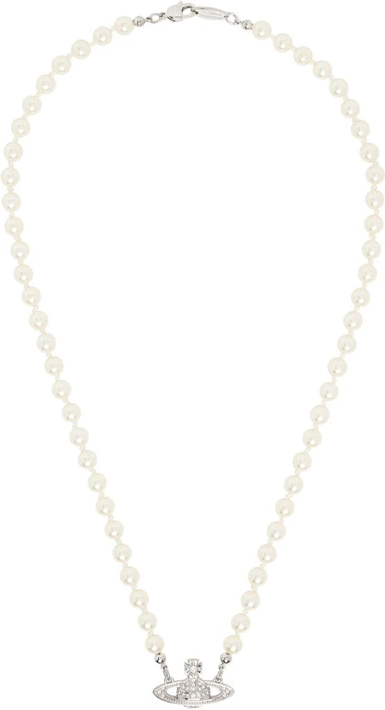 Vivienne Westwood Mini Bas Relief Pearl Necklace