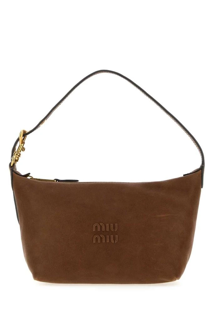 Miu Miu Miu Miu Logo-Detailed Zipped Shoulder Bag 1