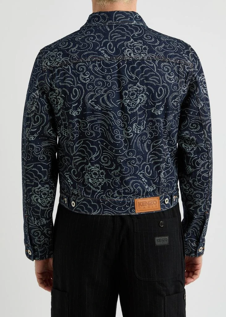 Kenzo Star Tiger denim jacket 3