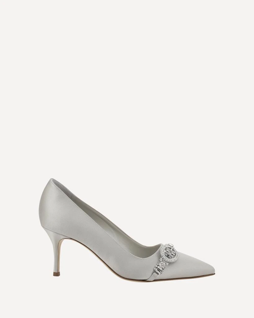 Manolo Blahnik Asapump Satin Pumps 1