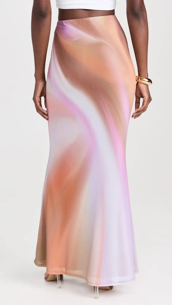 AFRM Tegan High Waist Maxi Skirt 2