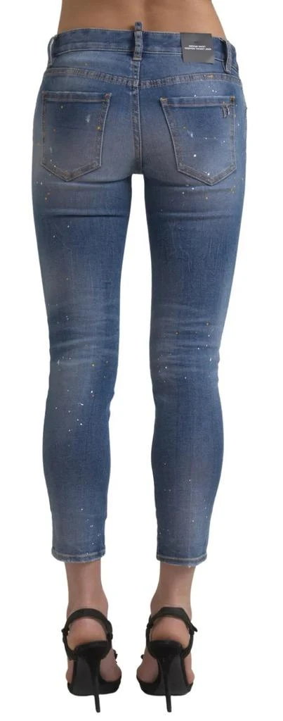 DSQUARED2 Dsqua²  Mid Waist Cropped Twiggy  Women's Jeans 2