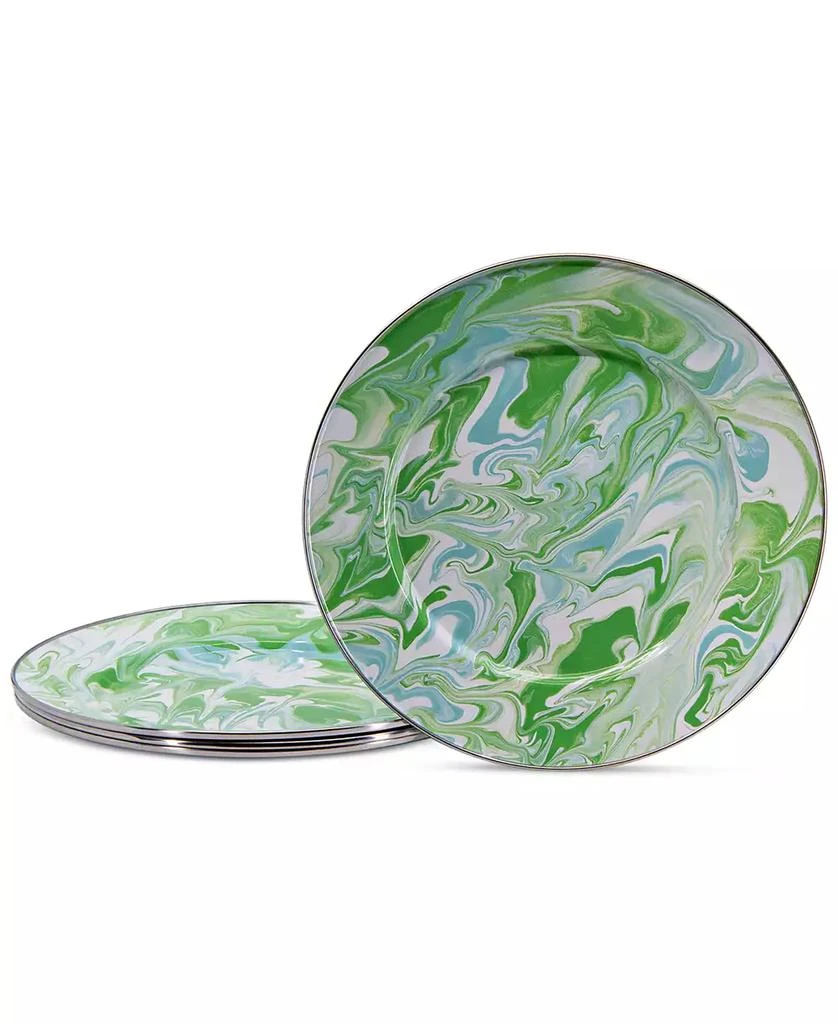 Golden Rabbit Modern Monet Dinner Plates, Set of 4 1