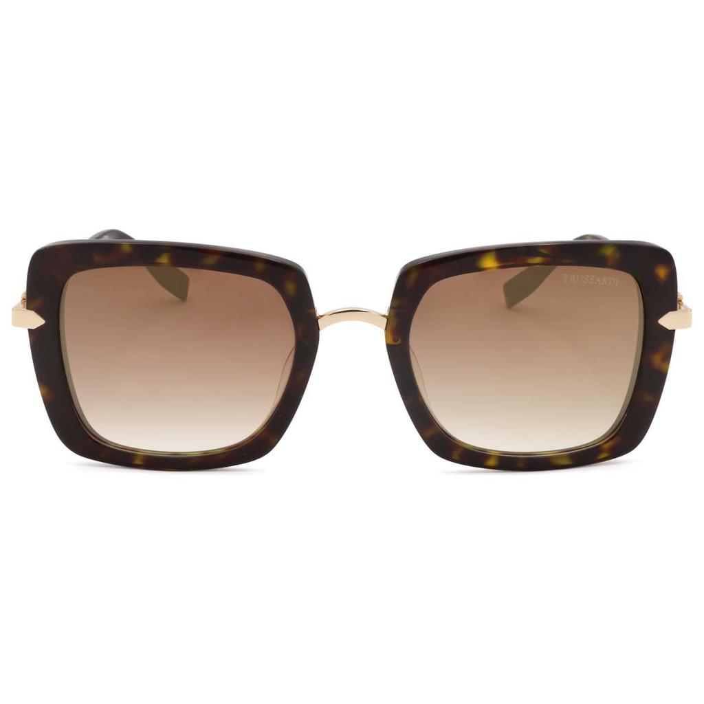 TRUSSARDI Trussardi Women's Brown Square Sunglasses