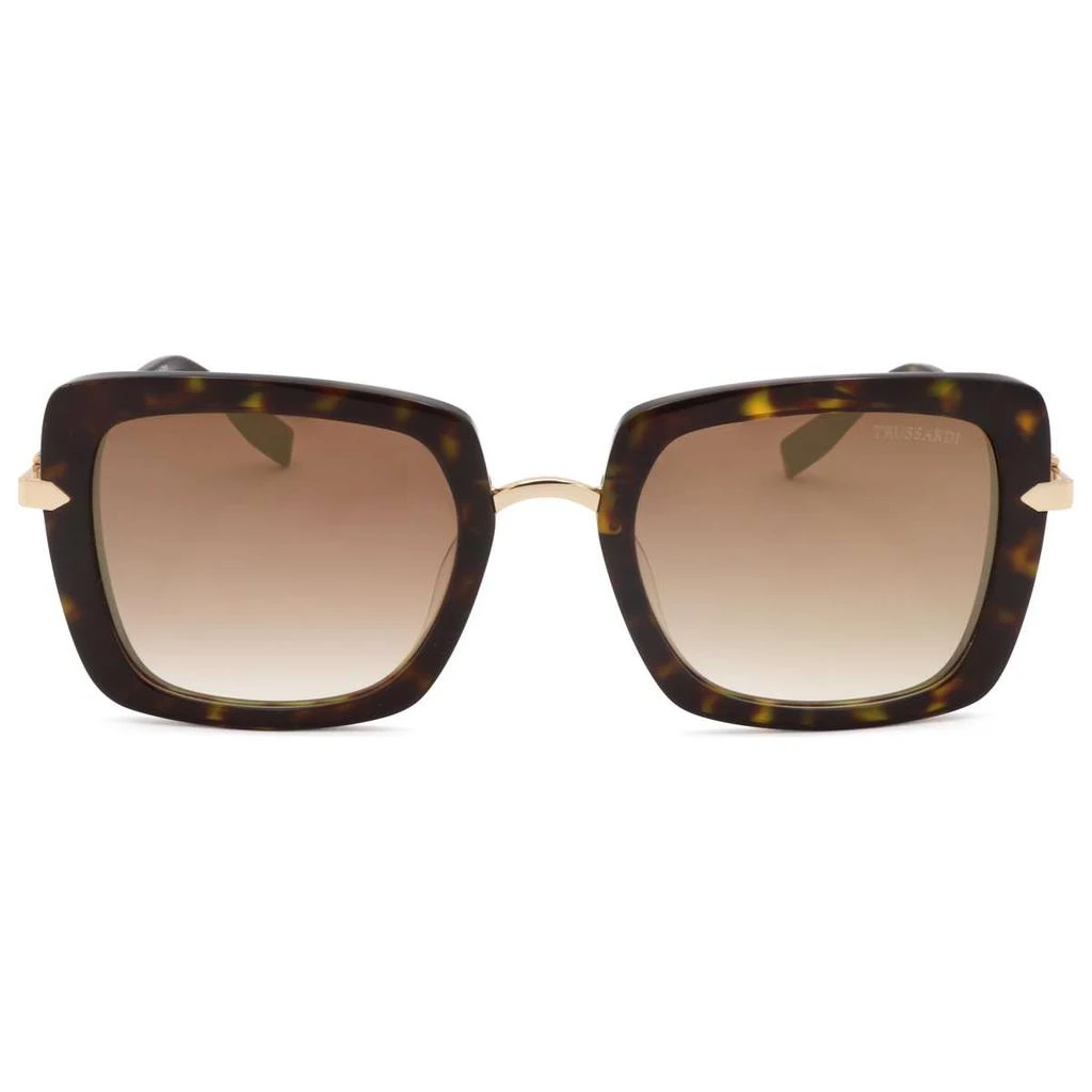 TRUSSARDI Trussardi Women's Brown Square Sunglasses 2