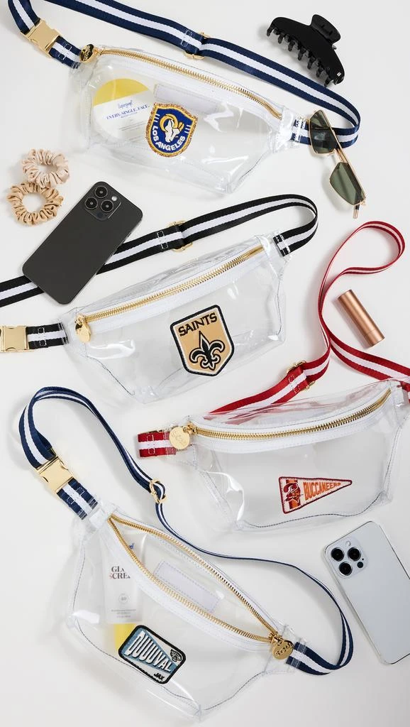 Stoney Clover Lane Los Angeles Rams Clear Fanny Pack 7