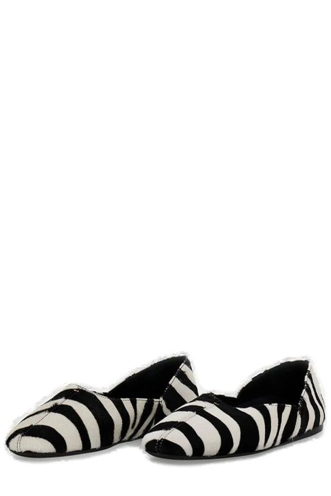 Khaite Khaite Jane Zebra Printed Flat Shoes 3