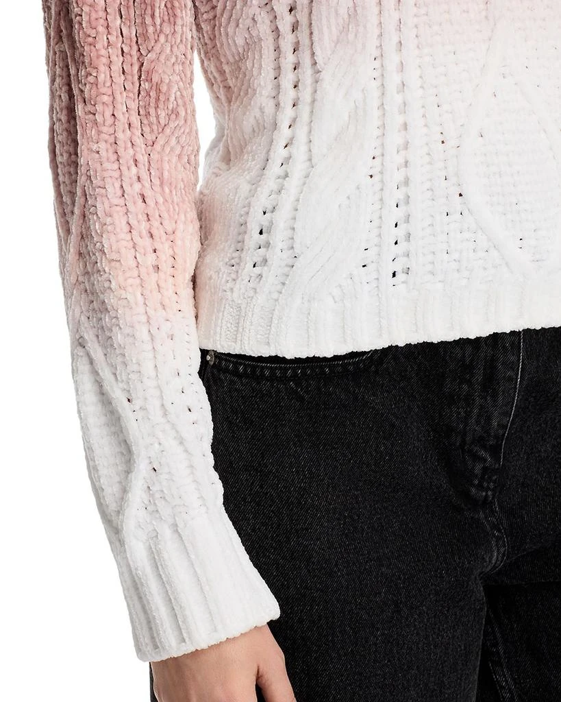 Bella Dahl Chenille Cable Crew Sweater 5