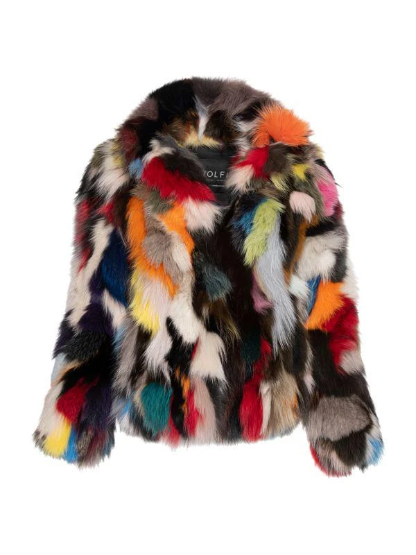 WOLFIE FURS Made For Generationsâ„¢ Classic Fit Toscana Shearling Jacket 1