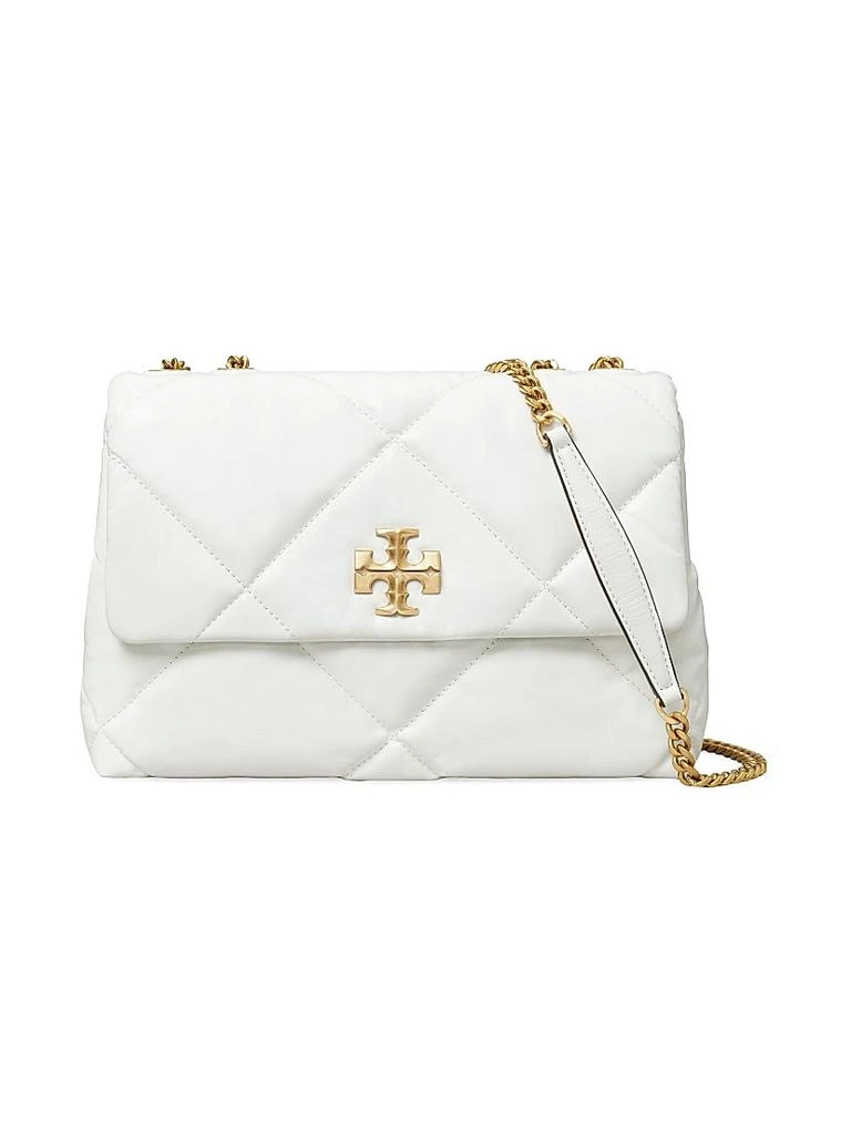 Tory Burch Large Kira Diamond Leather Shoulder Bag 1