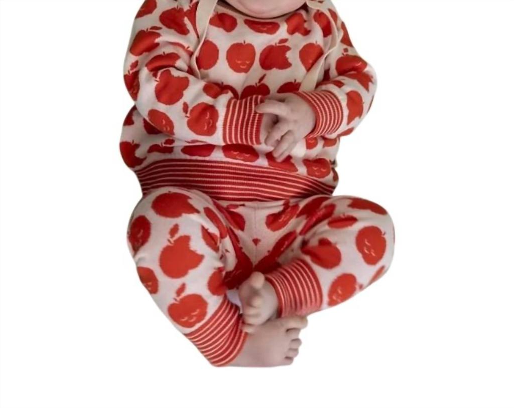 The Bonnie Mob Babys Spangle Trouser In Red
