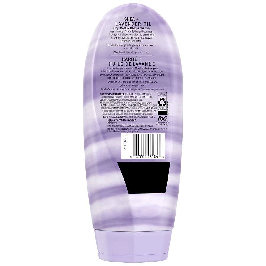 Olay Moisture Plus Body Wash Shea + Lavender Oil 7