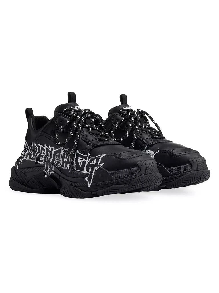 Balenciaga Triple S Sneakers in DIY Metal 2