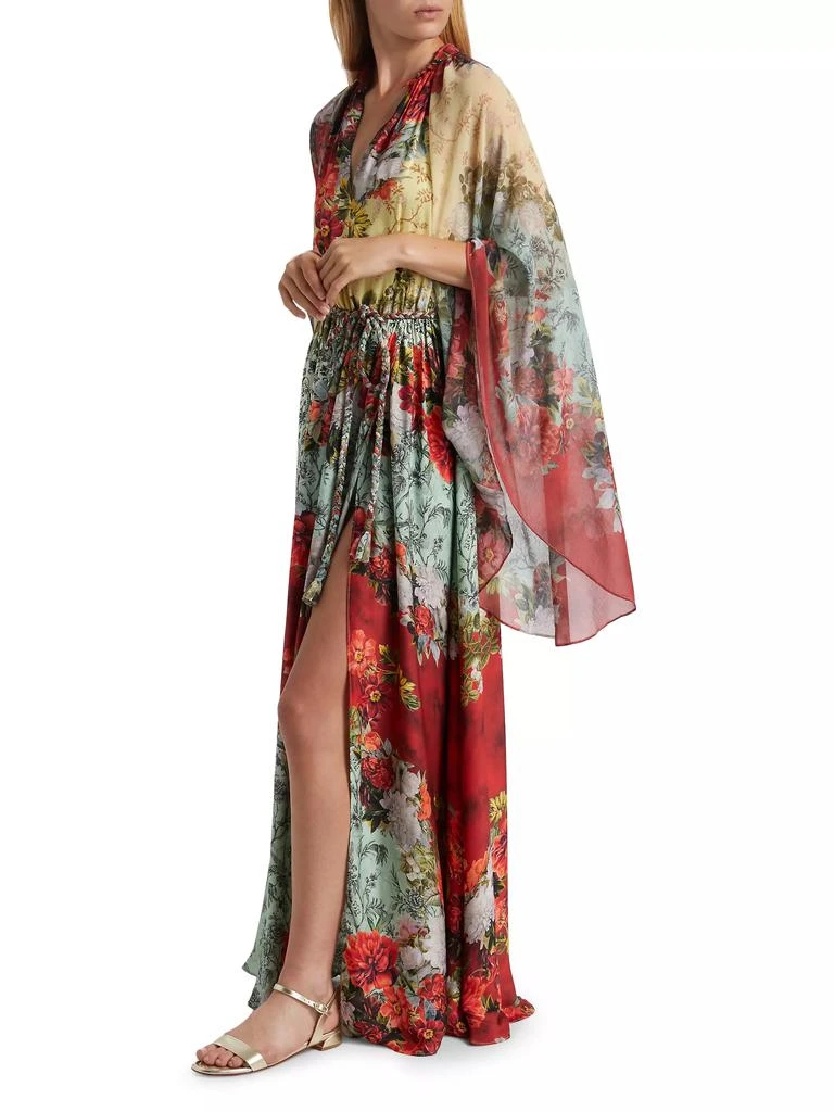 Alice + Olivia Malinda Printed Caftan Dress 2