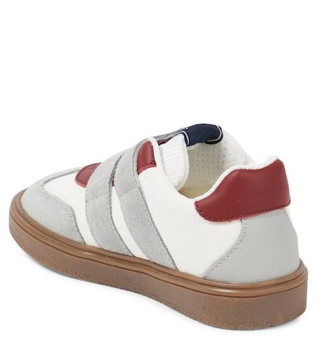 Dolce 
Gabbana DG Original leather-trimmed sneakers 3