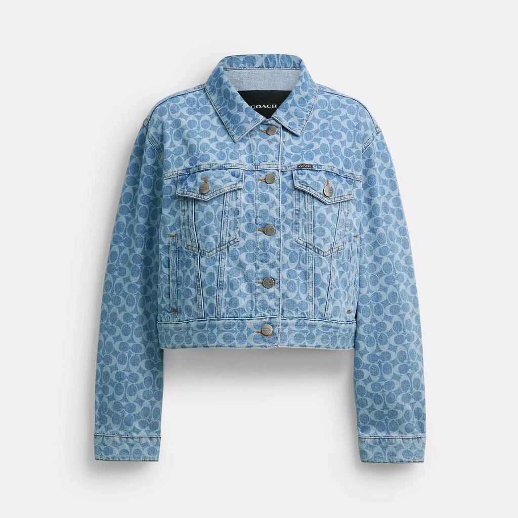 Coach Signature Denim Jacket 1