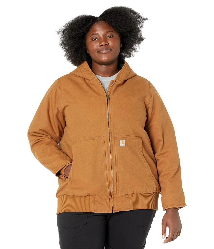 Carhartt Plus Size WJ130 Washed Duck Active Jacket 1