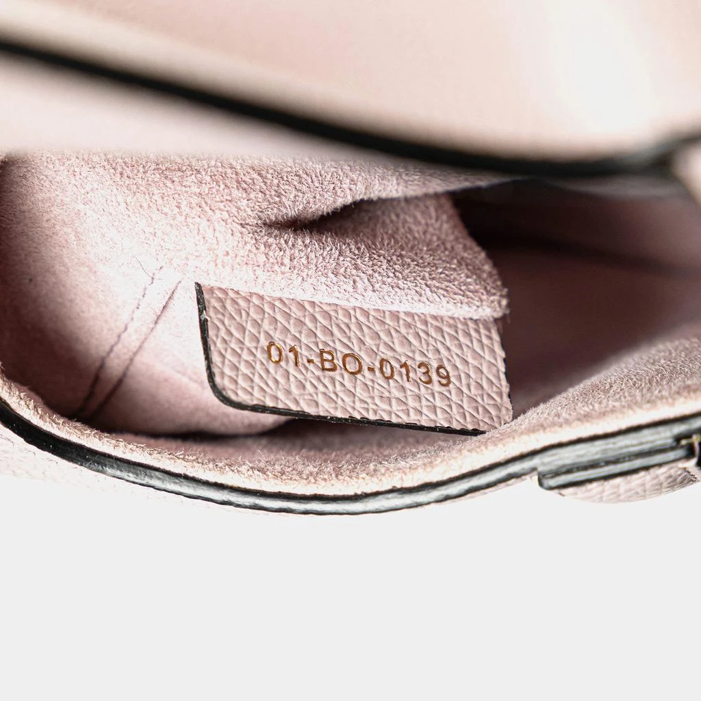 Dior Dior Pink Mini Leather Saddle Bag 4