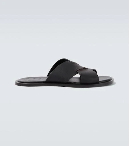Loewe Paula's Ibiza Flex leather sandals
