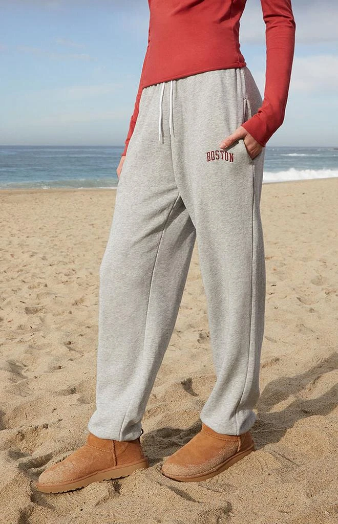 John Galt Gray Boston Rosa Sweatpants 1