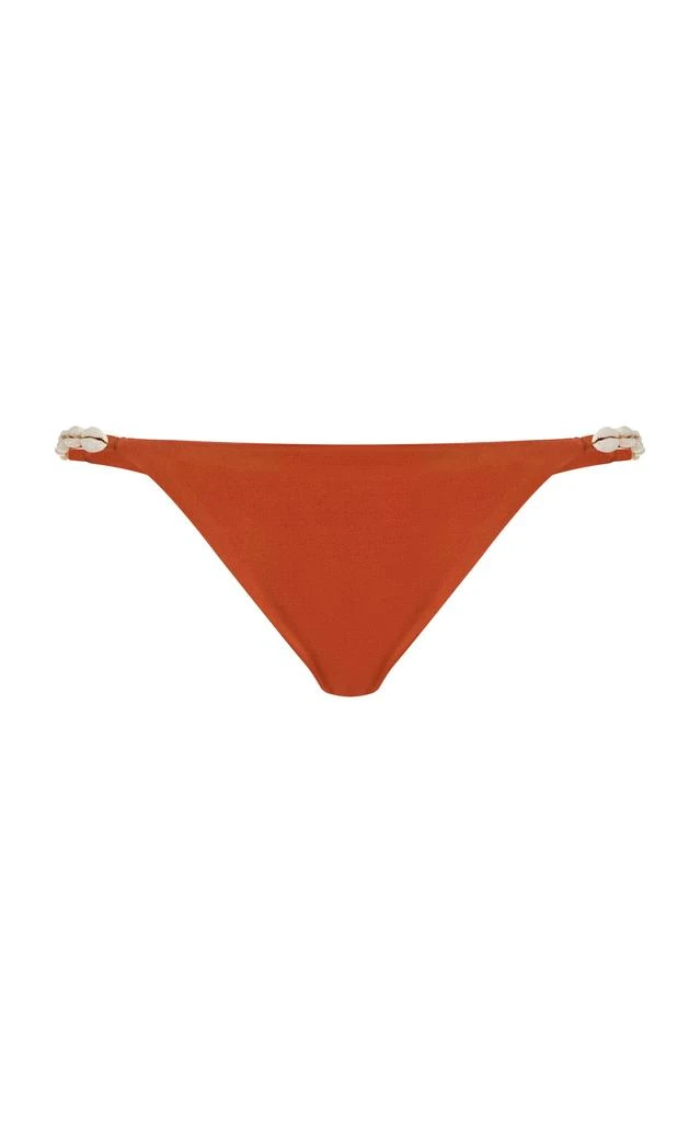 Sara Cristina Sara Cristina - Cowries-Detailed Bikini Bottom - Orange - M - Moda Operandi 1