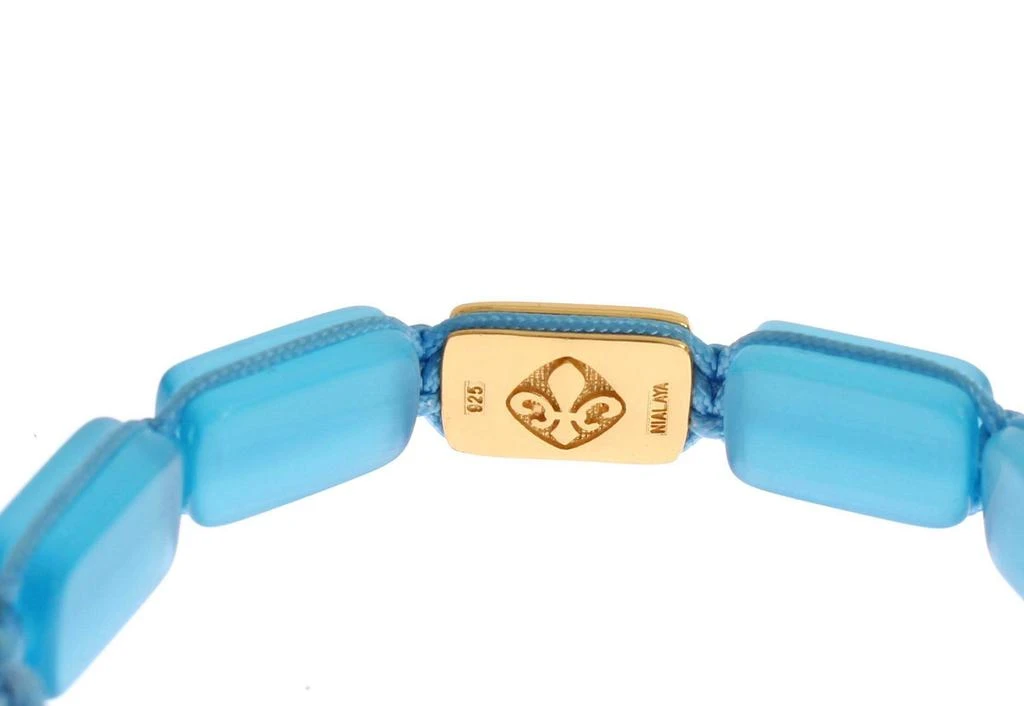 Nialaya Nialaya CZ Opal 18K Gold 925 Bracelet 3