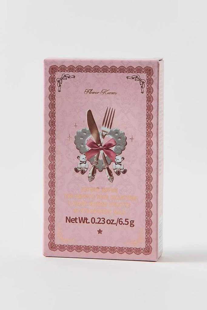 Flower Knows Flower Knows The Sweetie Bear Series 6-Color Makeup Palette 3