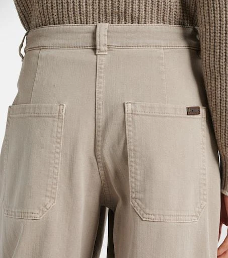 Brunello Cucinelli Mid-rise wide-leg jeans 5