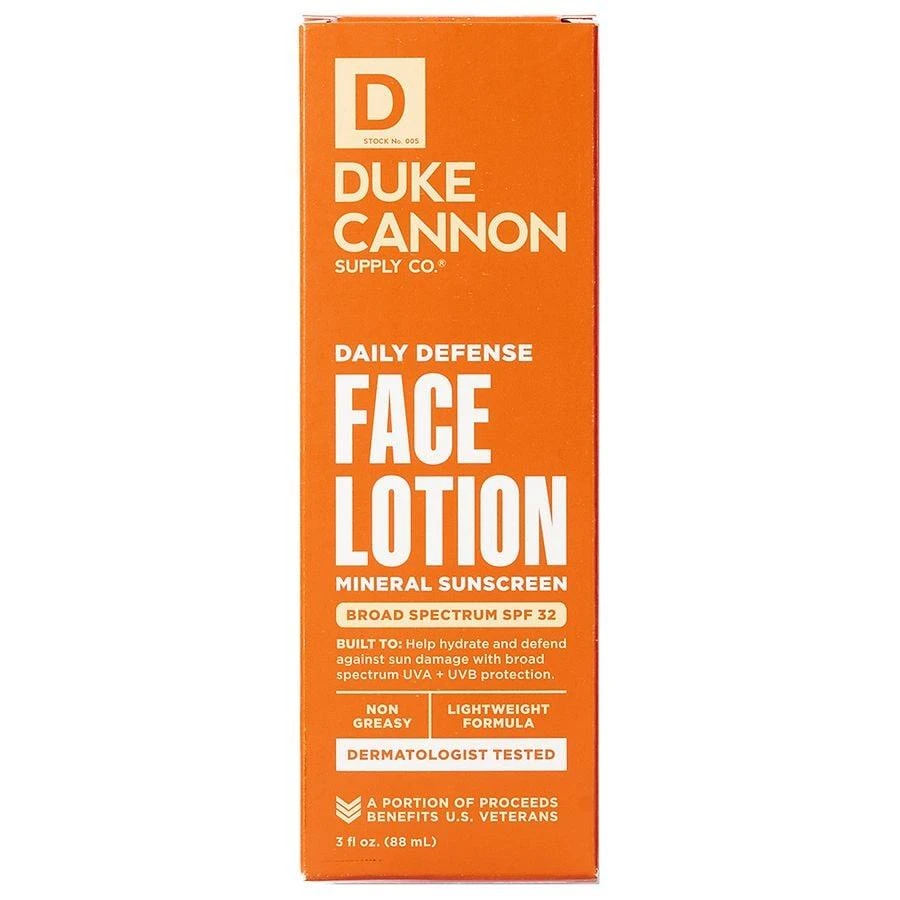 Duke Cannon Daily Defense Face Lotion SPF 32 7