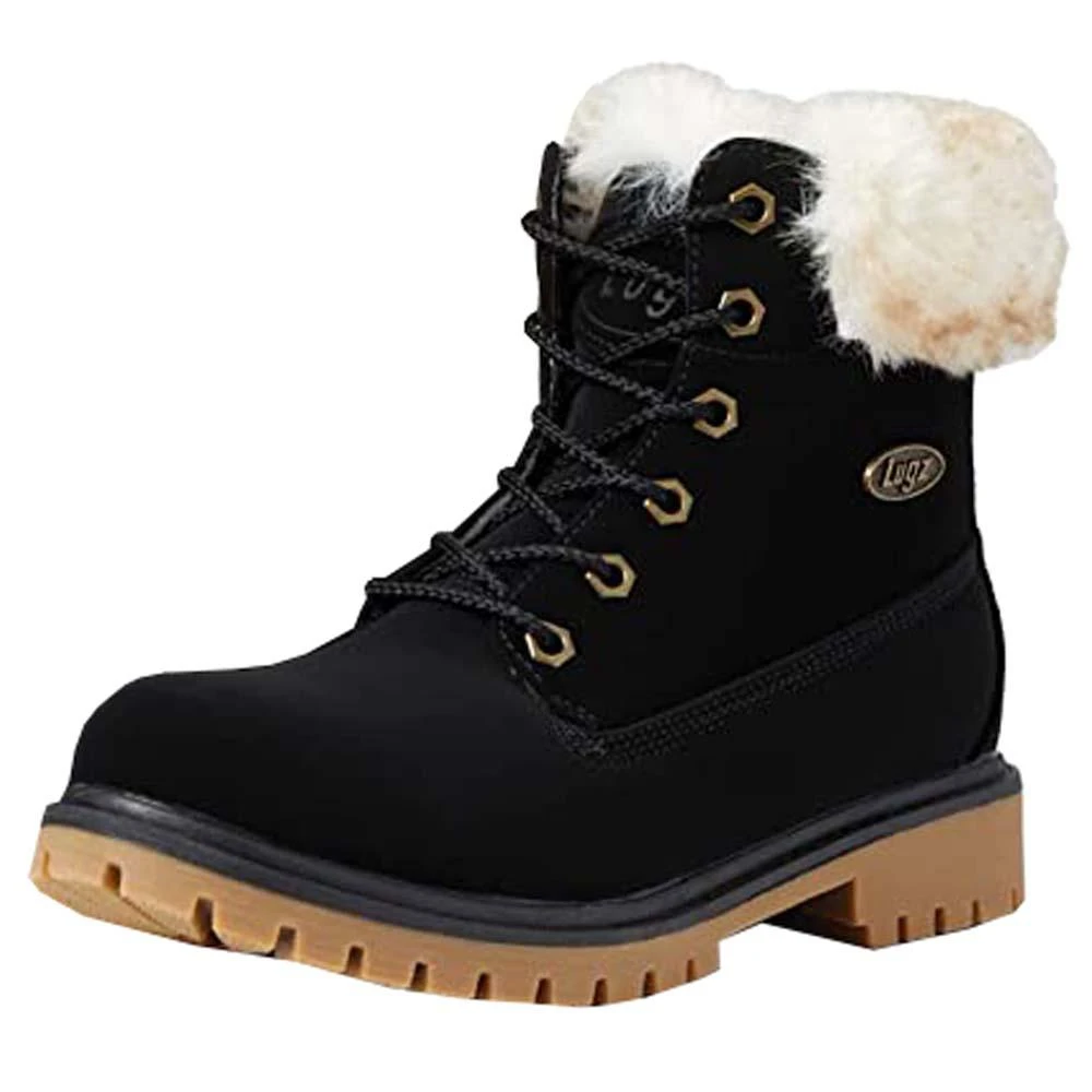 Lugz Rucker Hi Faux Fur Lace Up Boots 2