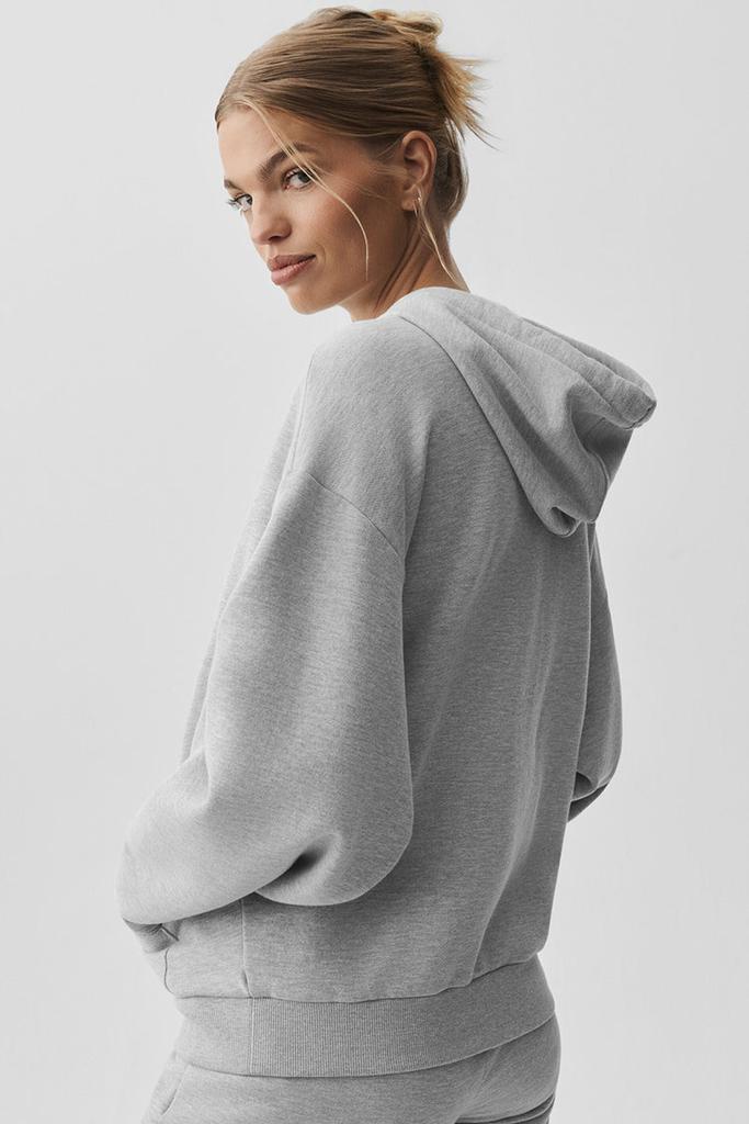 Accolade Full Zip Hoodie - Athletic Heather Grey – On Sale Now