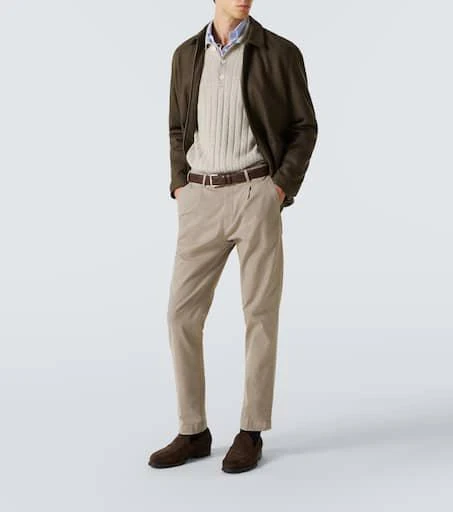 Thom Sweeney Cotton straight pants 2