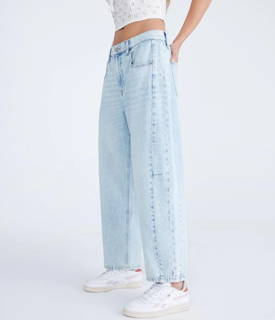 Aeropostale Mid-Rise Barrel Leg Jean 2