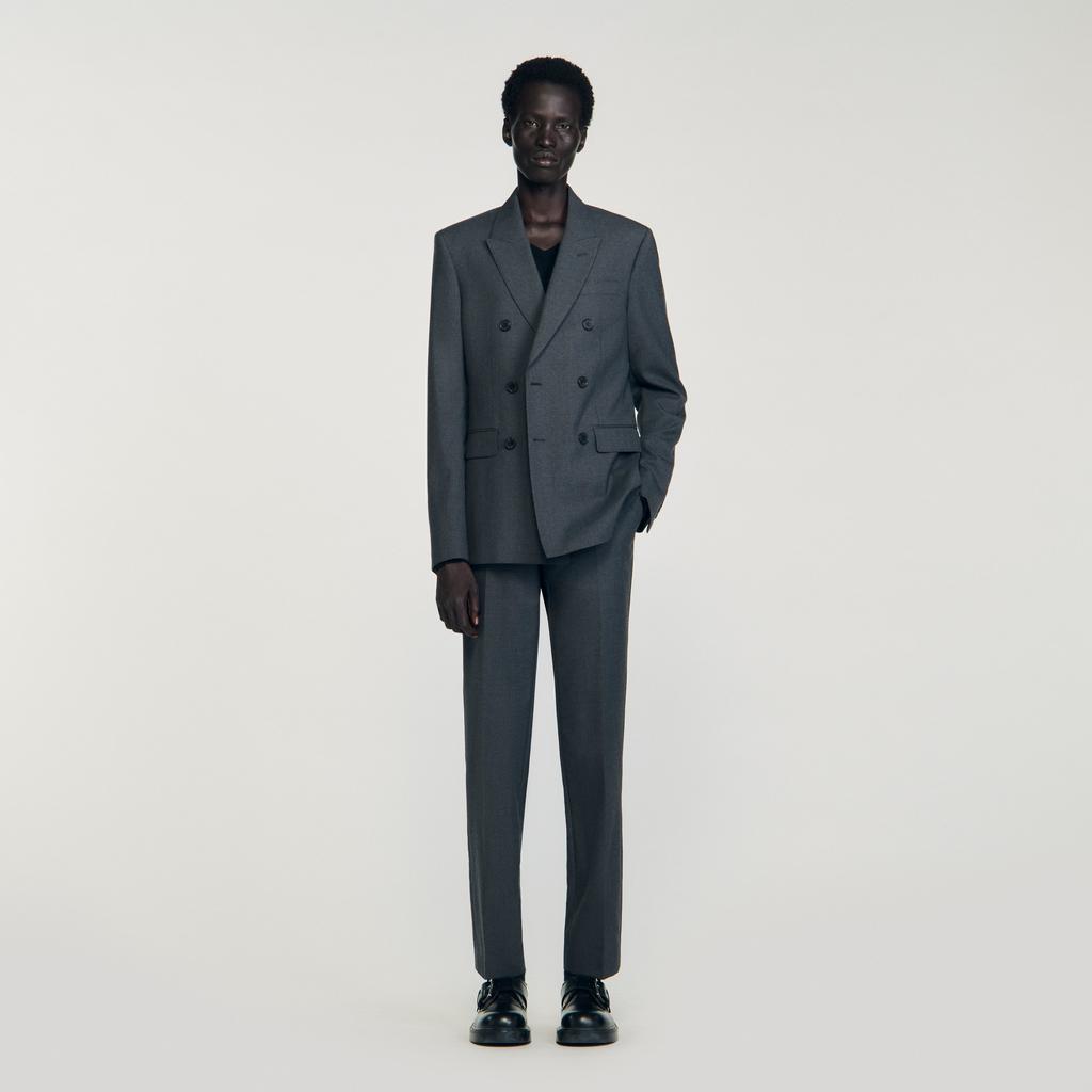 Sandro Double-breasted suit jacket