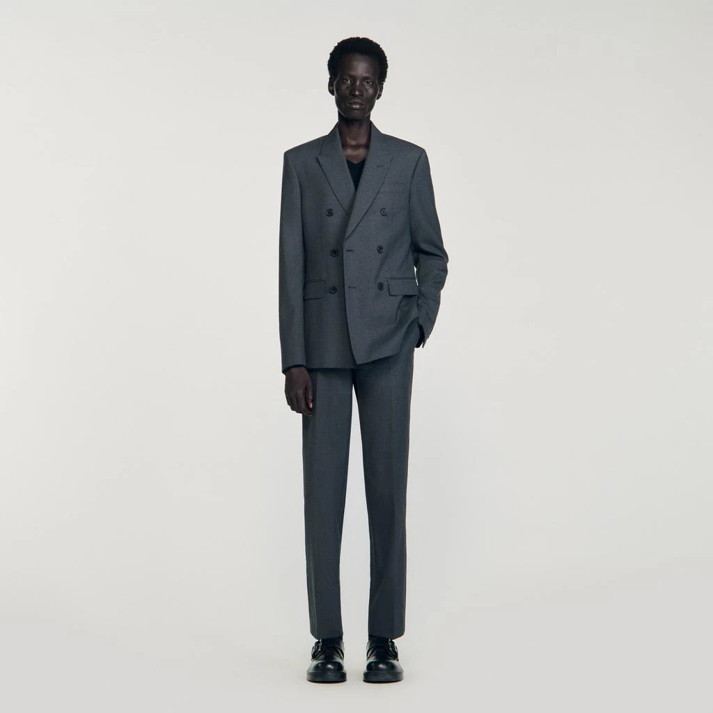 Sandro Double-breasted suit jacket 1