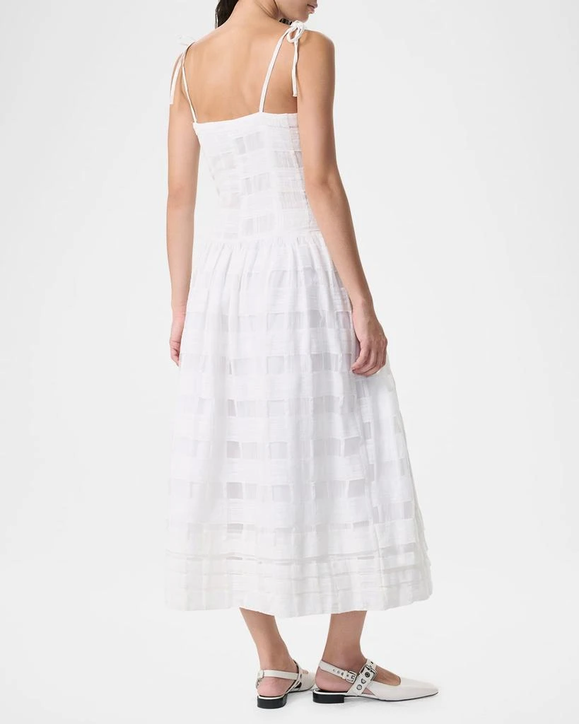 Rag & Bone Presley Plaid Fit-Flare Midi Dress 3