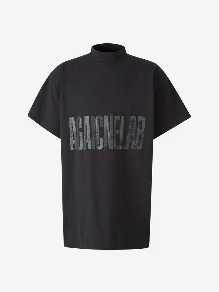 Balenciaga Balenciaga Oversized Logo T-Shirt 1