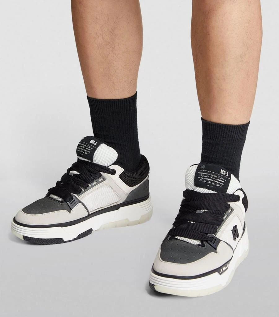 AMIRI Leather MA-1 Low-Top Sneakers - Casual Shoes - BeyondStyle display picture 1