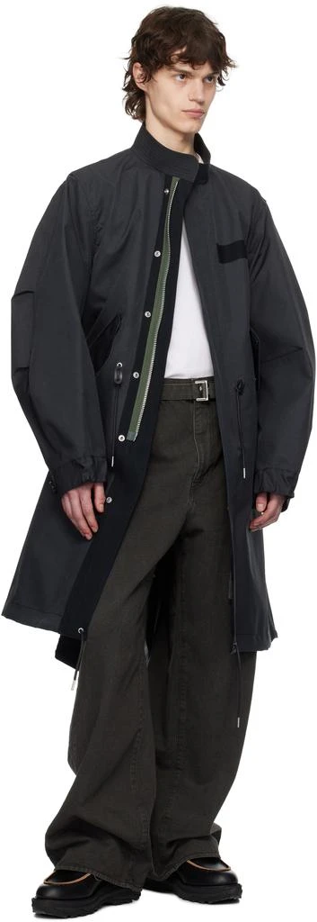 Sacai Gray Belted Jeans 4