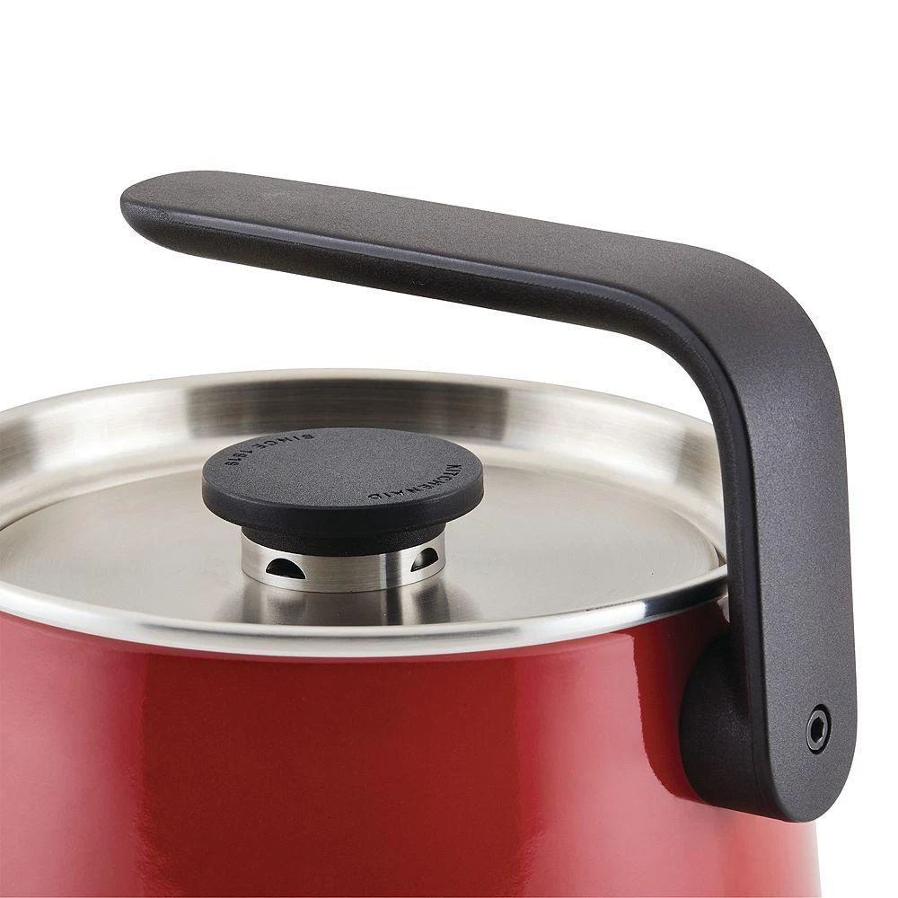 KitchenAid Enameled Steel Induction 2 Qt Whistling Tea Kettle 2