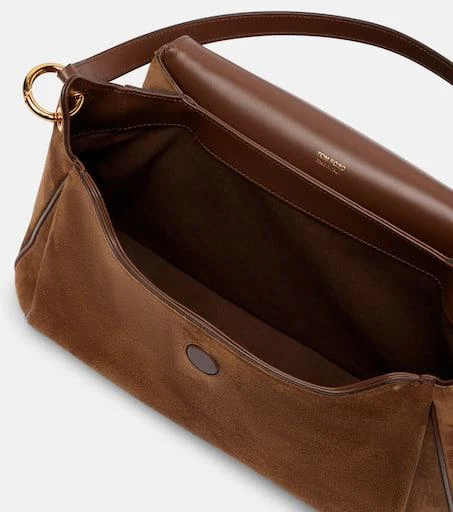 Tom Ford Tara Medium suede shoulder bag 3