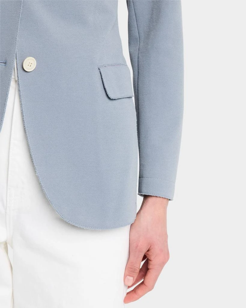 ELEVENTY Single-Breasted Pique Blazer 5
