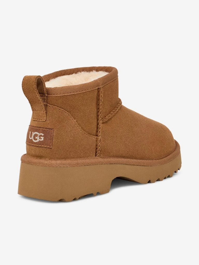 UGG UGG Girls Classic Ultra Mini New Heights Boots in Brown 3