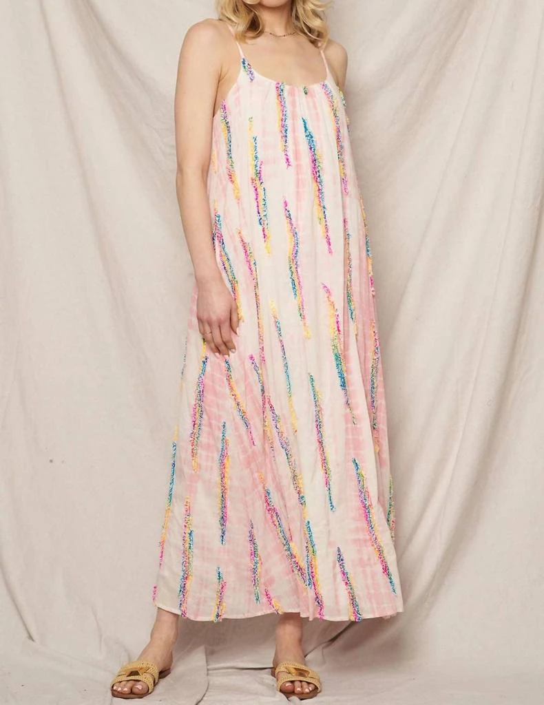 En Creme En Creme - Tie-dye Maxi Dress 6