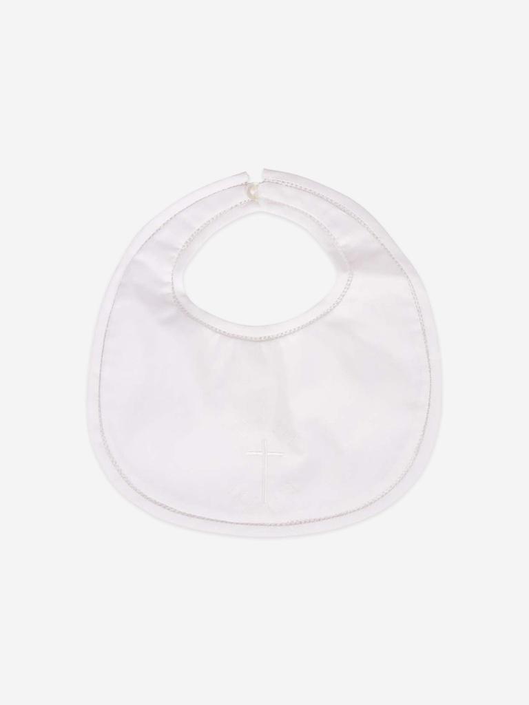 Sarah Louise Sarah Louise Cotton Embroidered Bib