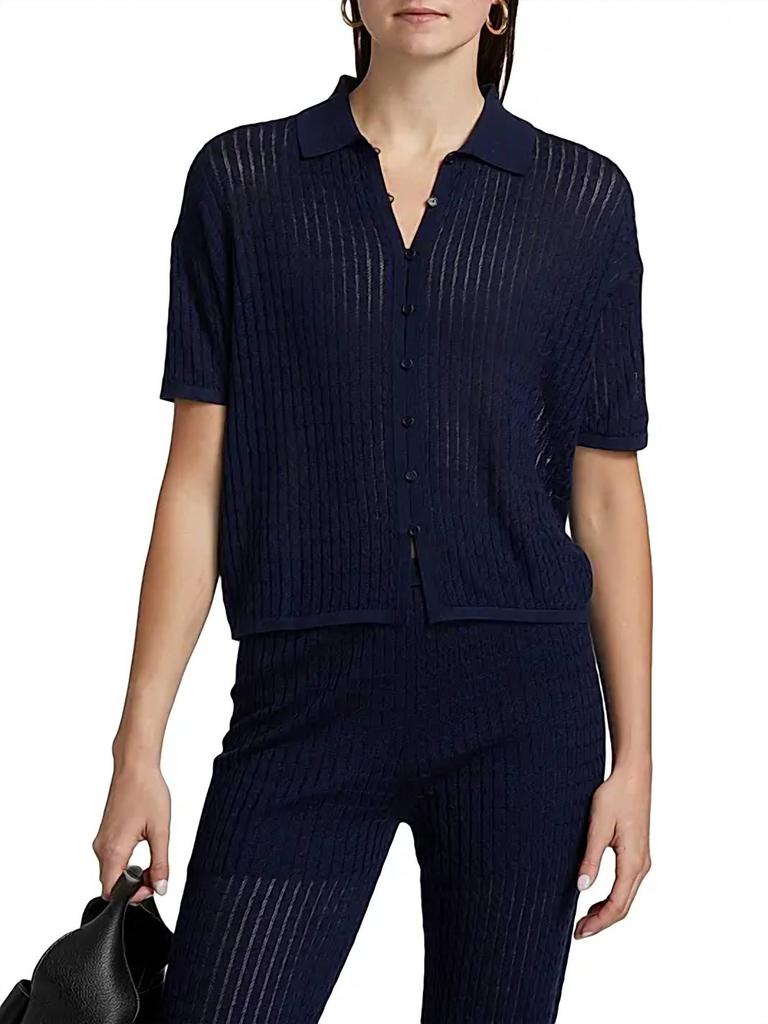 Naadam Naadam - Short-sleeve Button-up Shirt
