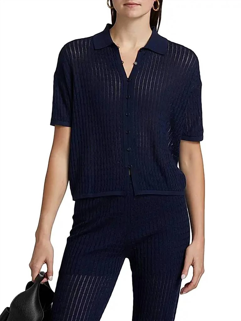 Naadam Naadam - Short-sleeve Button-up Shirt 1